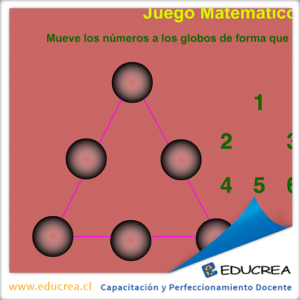 Juego Matemático El Triángulo Mágico.