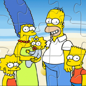 Juego: Los Simpson en la playa