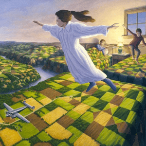 Paisajes Embrujados: Las Ilusiones Ópticas de Rob Gonsalves