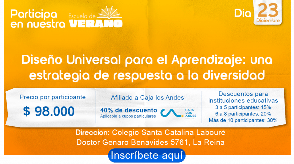 Diseño universal - Escuela de Verano