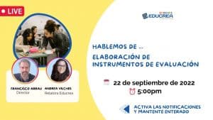 Capítulo #38 – Elaboración de instrumentos de evaluación