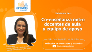 Capítulo #72 – Co-enseñanza entre docentes de aula y equipo de apoyo