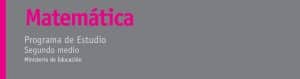 Programa de Estudio Matemática de 2° Medio