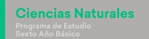Programa de Estudio Ciencias Naturales de 6° Básico