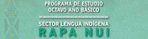Programa Lengua Indígena 8° Básico – Lengua Indígena Rapa Nui