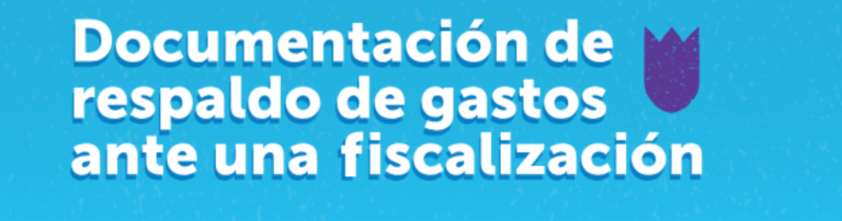 Documentación ante fiscalización