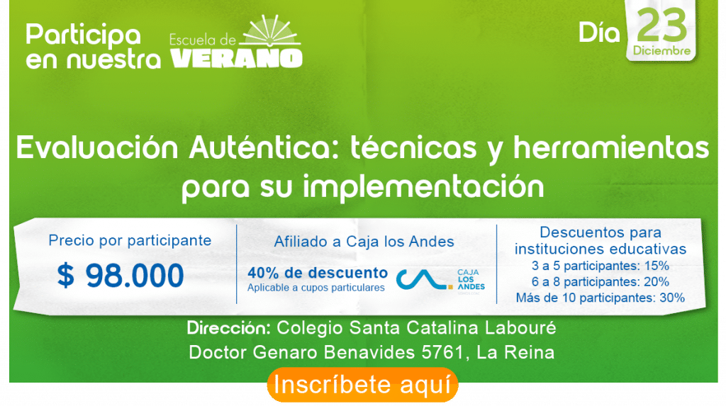 Evaluación Autentica - Escuela de Verano