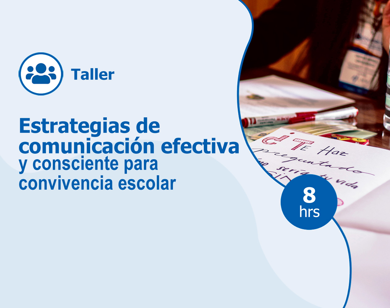 Comunicación efectiva convivencia escolar